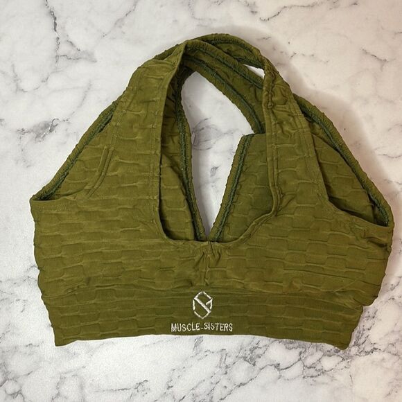 Muscle Sisters Set of 2 Sports Bras S - Picture 3 of 8